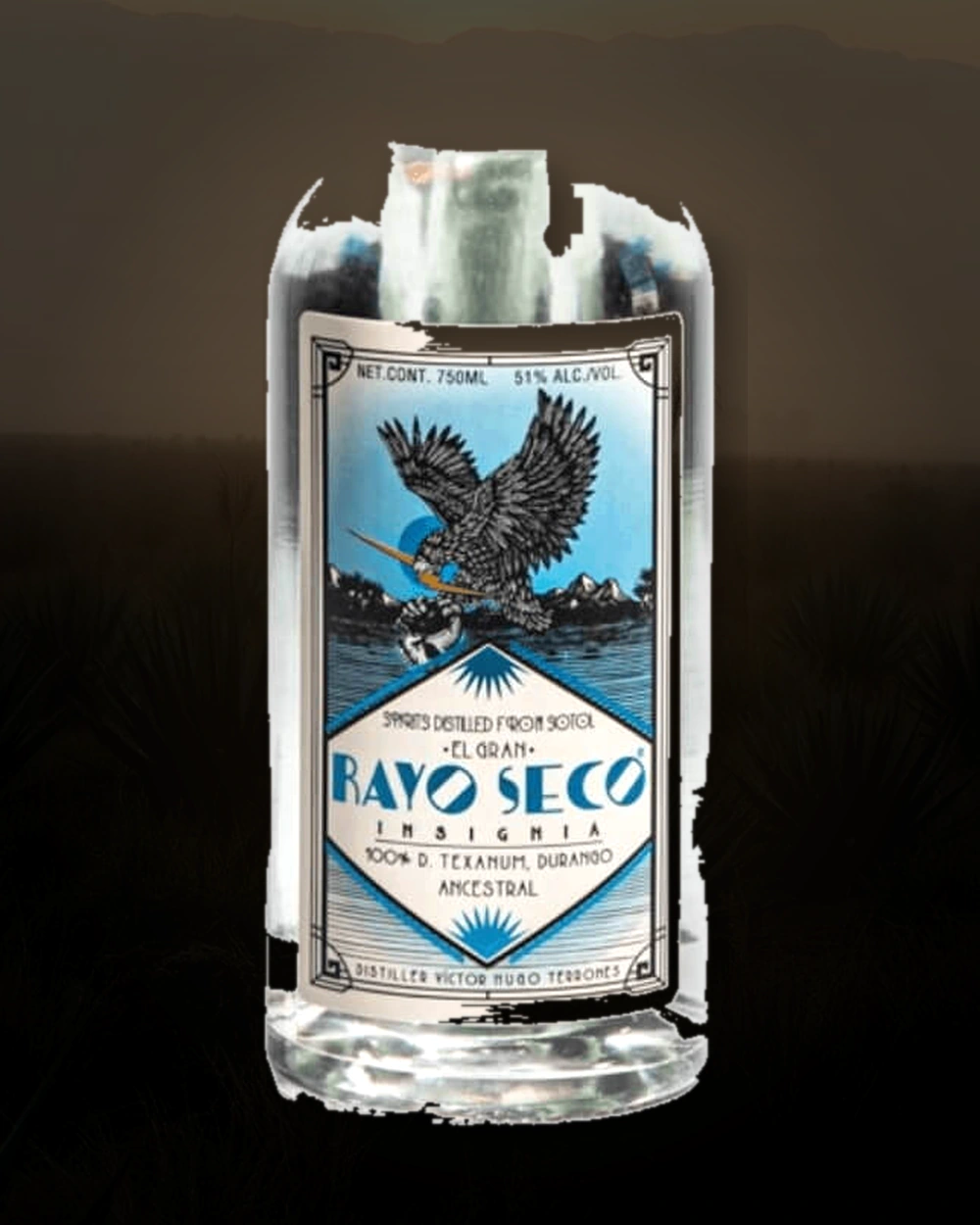 Rayo Seco Sotol Texanum bottle