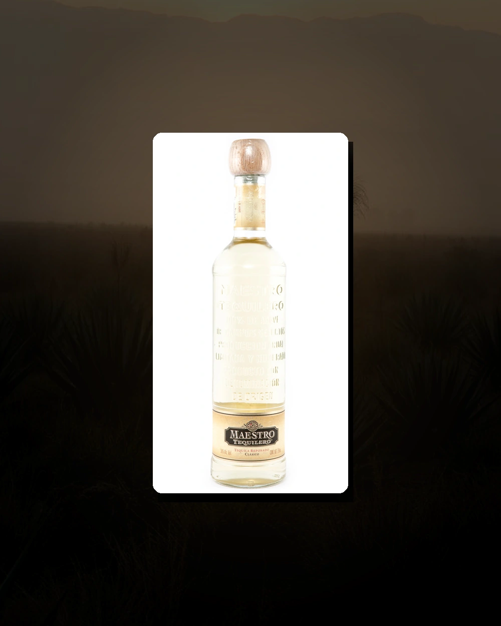 Maestro Tequilero Reposado bottle