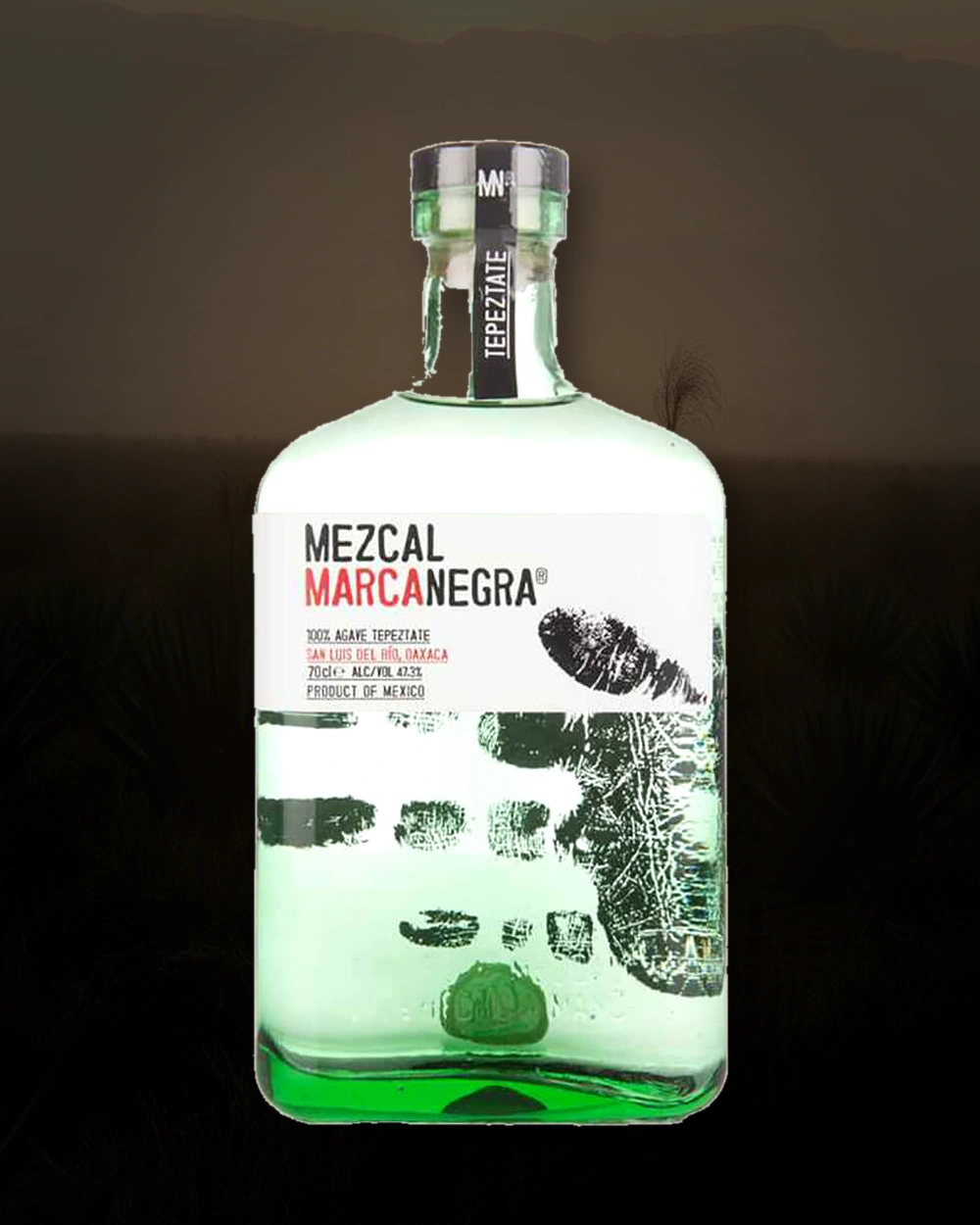Marca Negra Tepeztate bottle