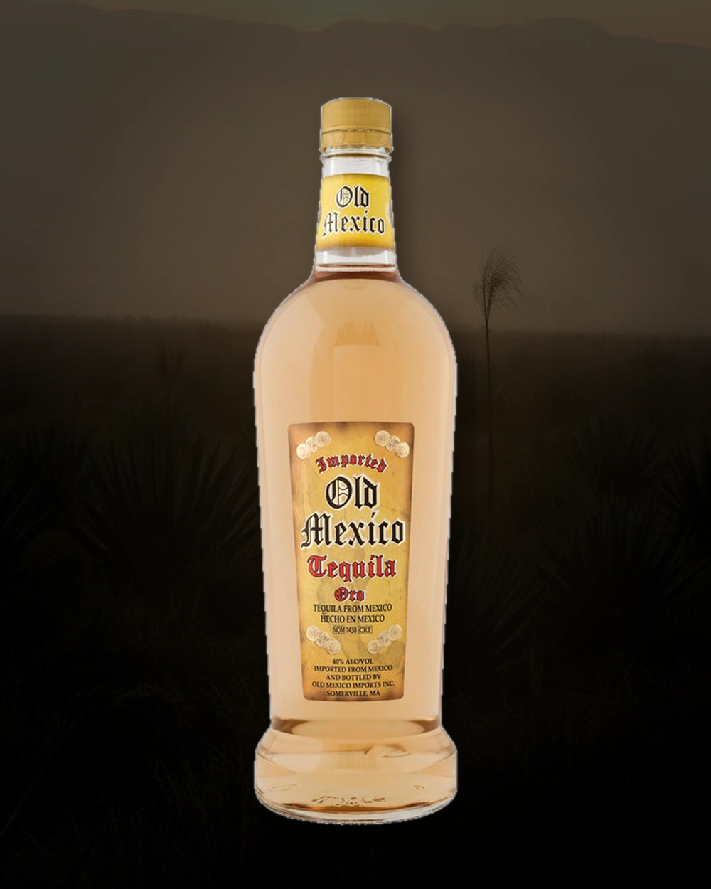 Old Mexico Tequila Oro bottle