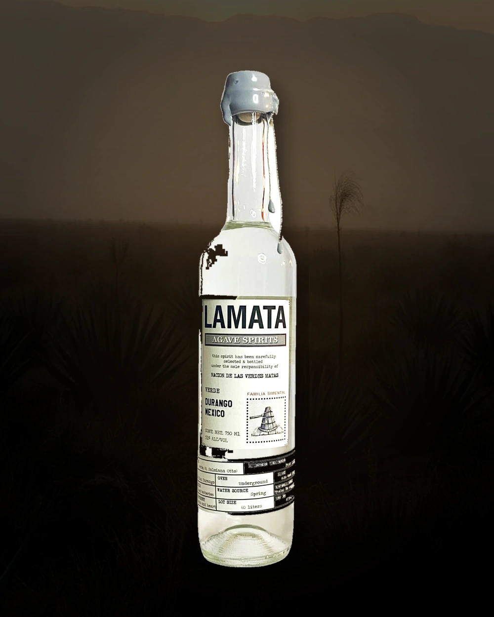Lamata Verde Durango bottle