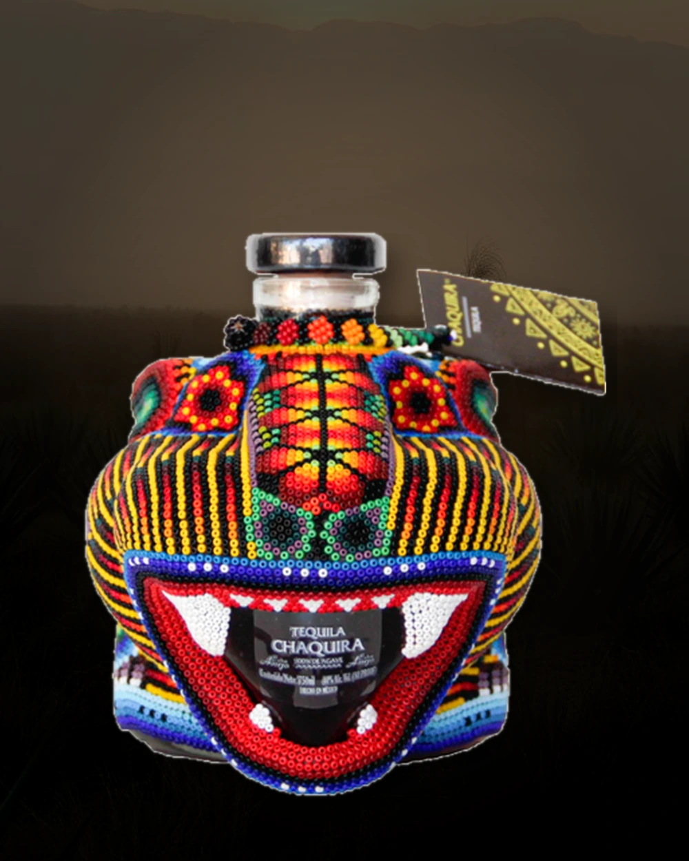 Chaquira, Reserva de Jaguar Extra Añejo bottle