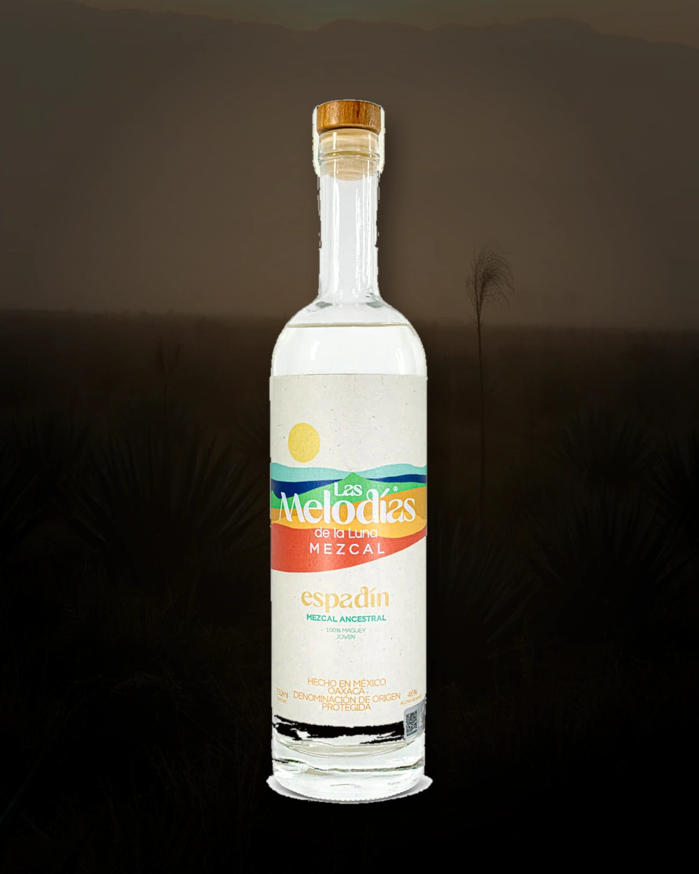 Las Melodías de la Luna Espadin – Rosario Ángeles bottle