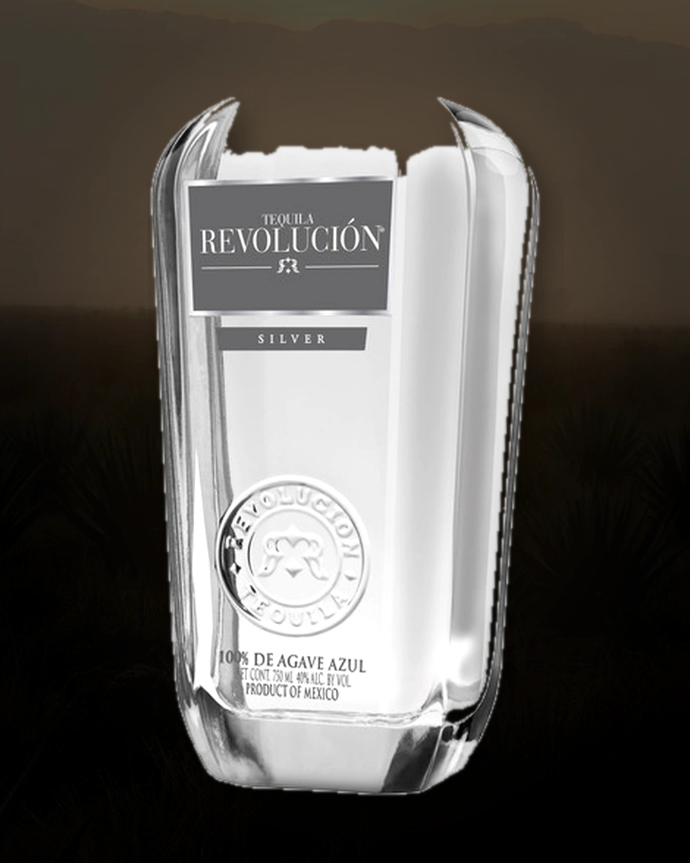 Revolucion Silver bottle