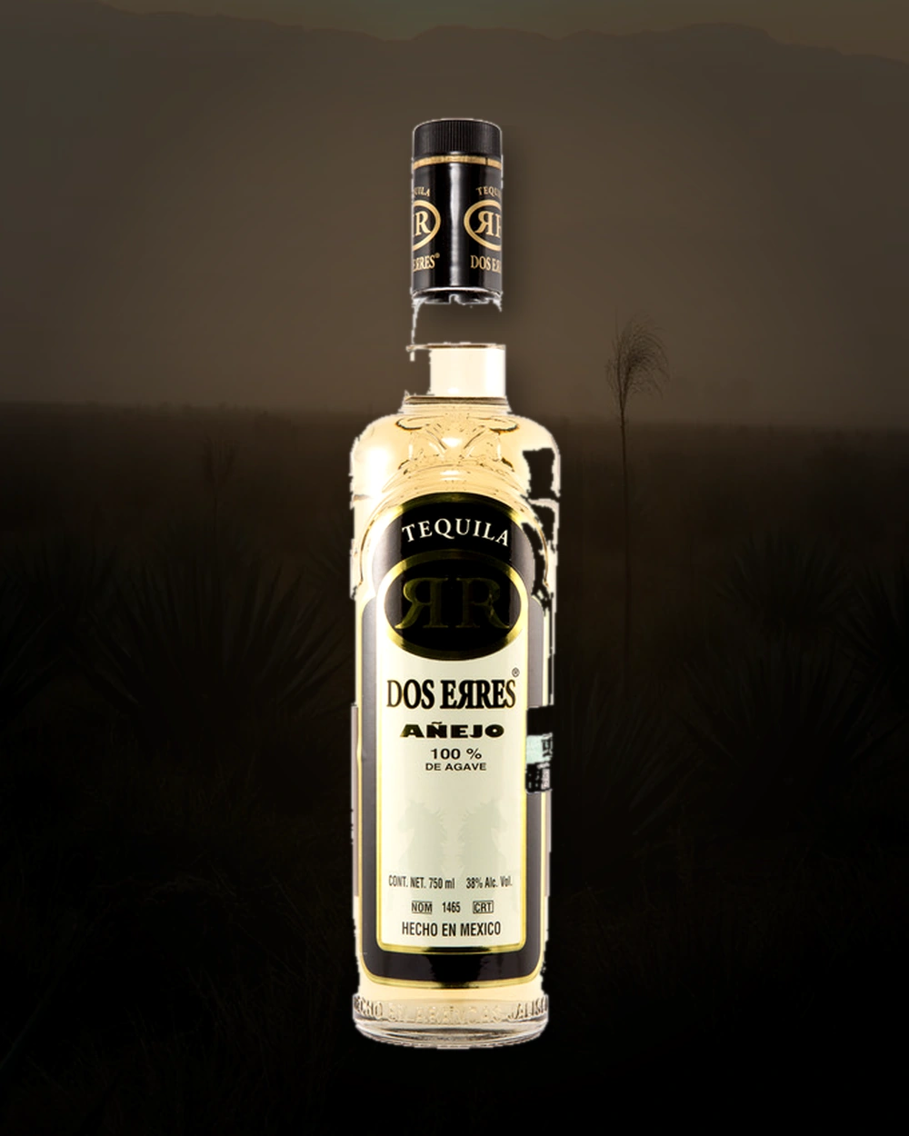 Dos Erres Añejo bottle