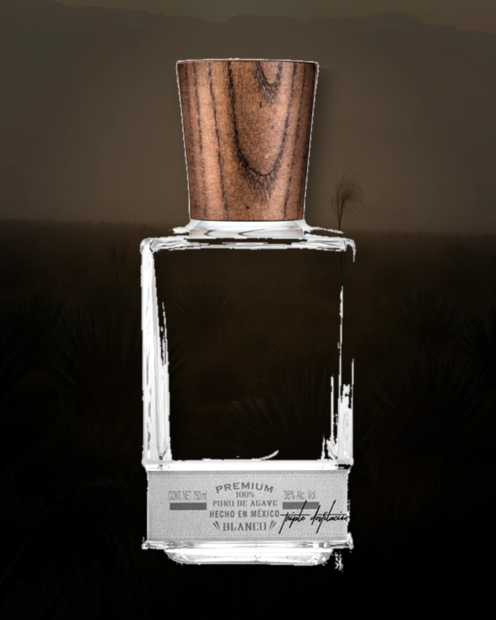 Cavas Agave Blanco bottle
