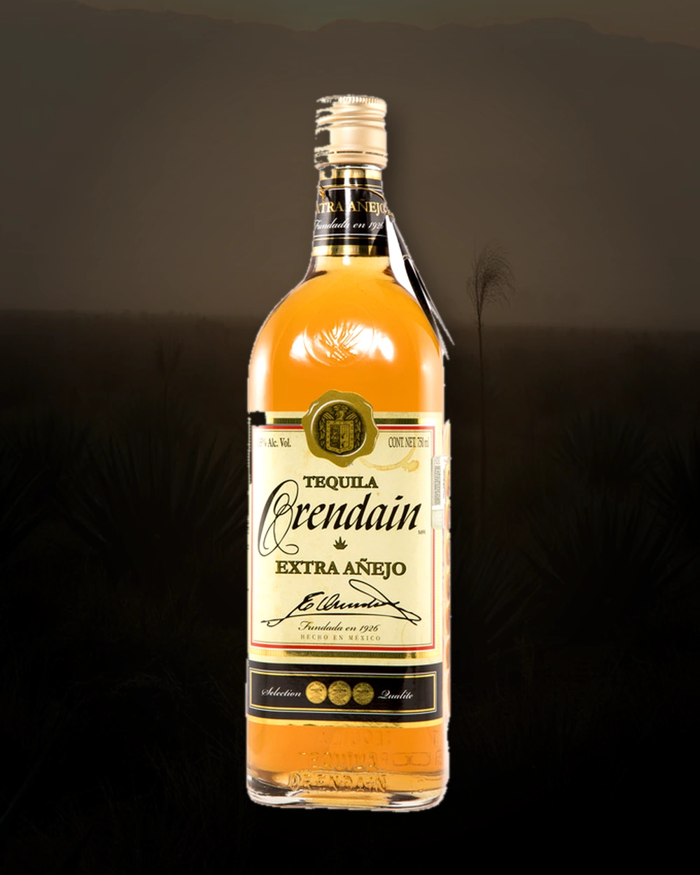 Orendain Tequila Extra Añejo bottle