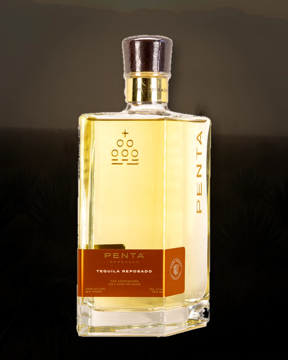 Penta Reposado bottle