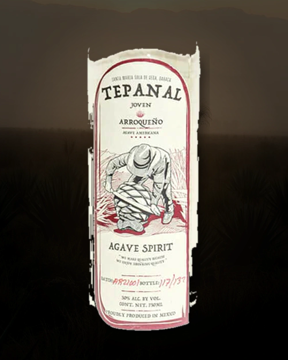 Tepanal Arroqueño bottle