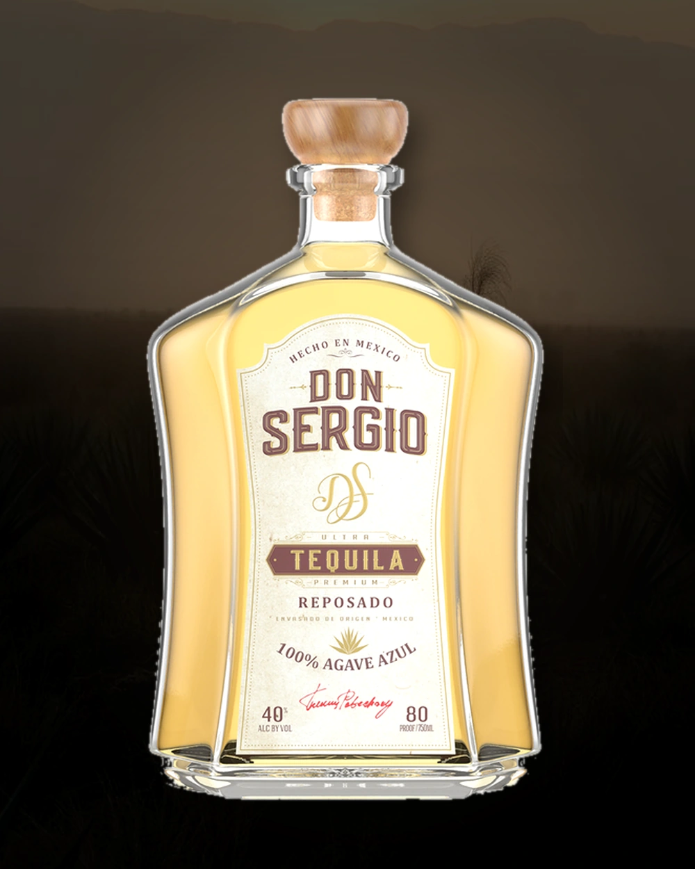 Don Sergio Tequila Reposado bottle