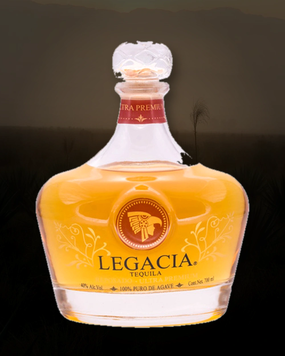 Legacia Tequila Reposado bottle