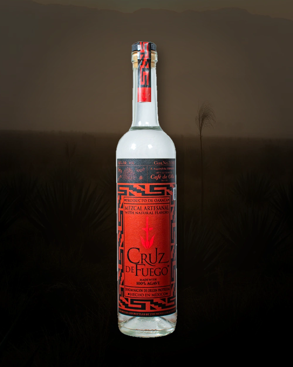 Cruz de Fuego Café de Olla bottle