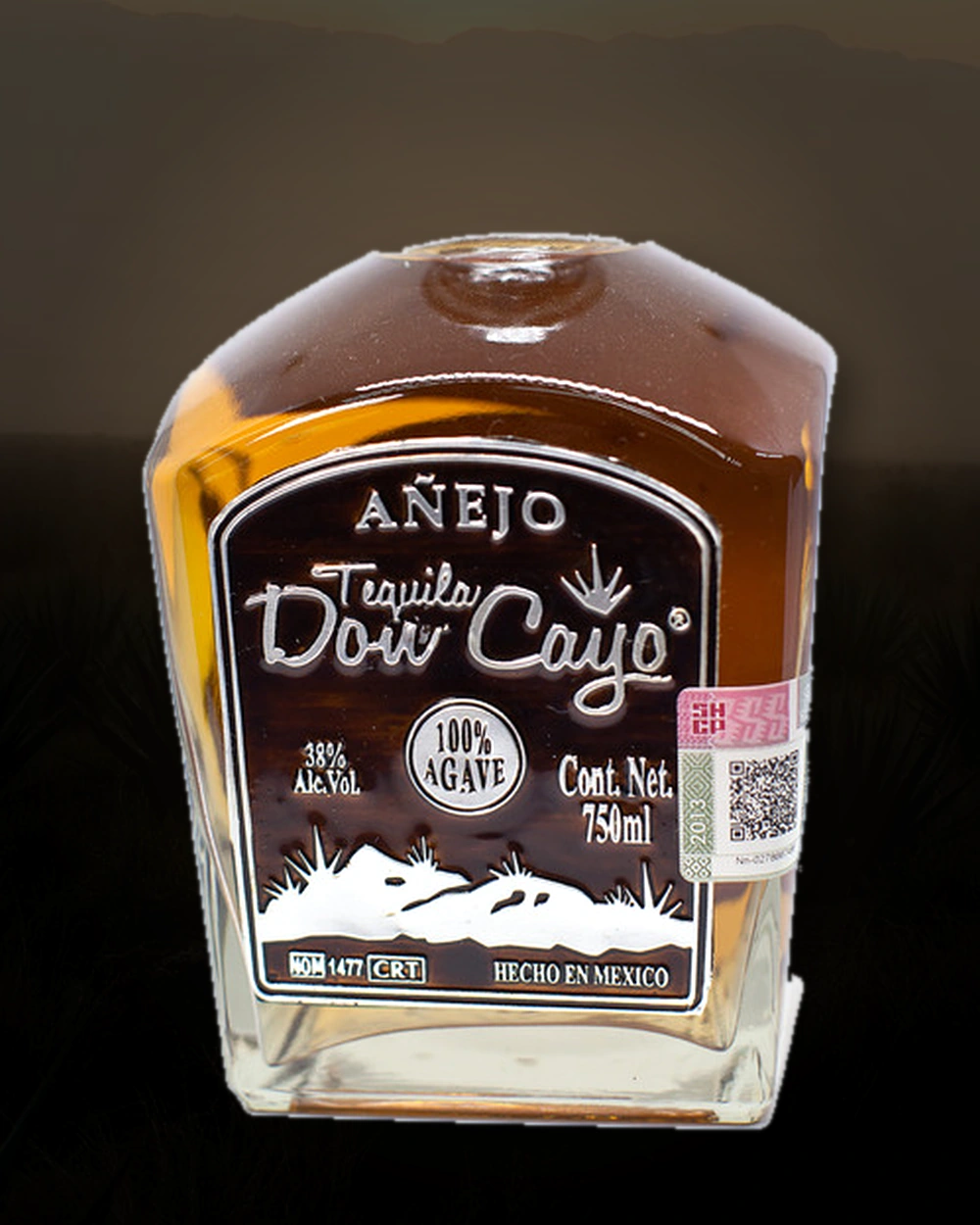 Tequila Don Cayo Añejo bottle