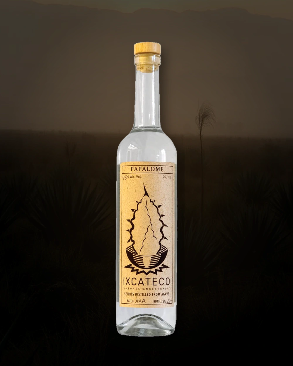 Ixcateco Papalome bottle