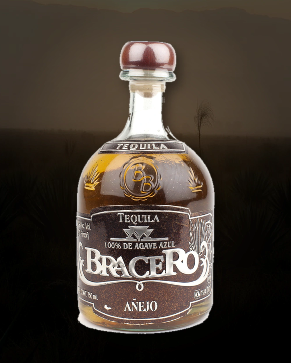 Bracero Añejo bottle
