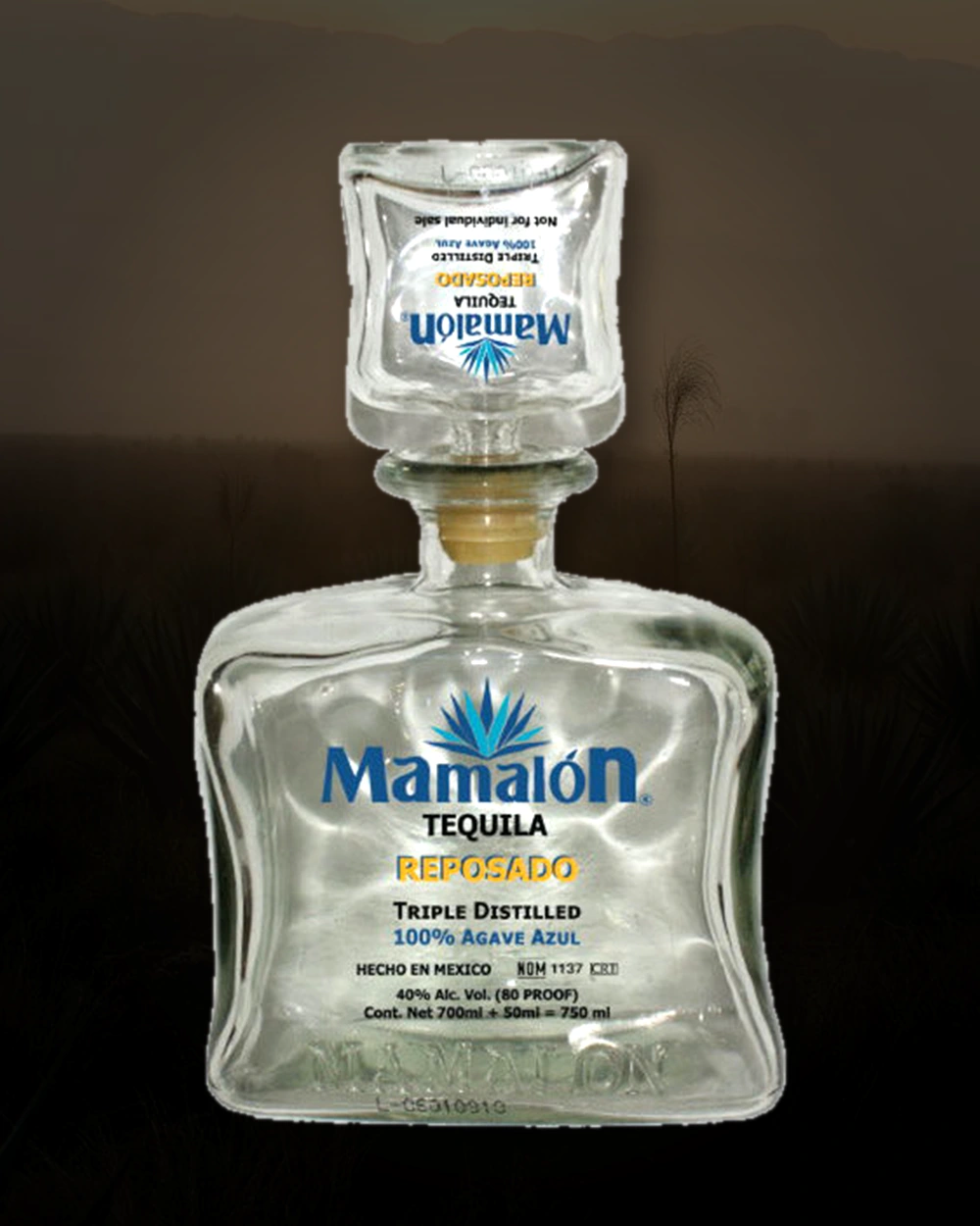 Mamalón Reposado bottle