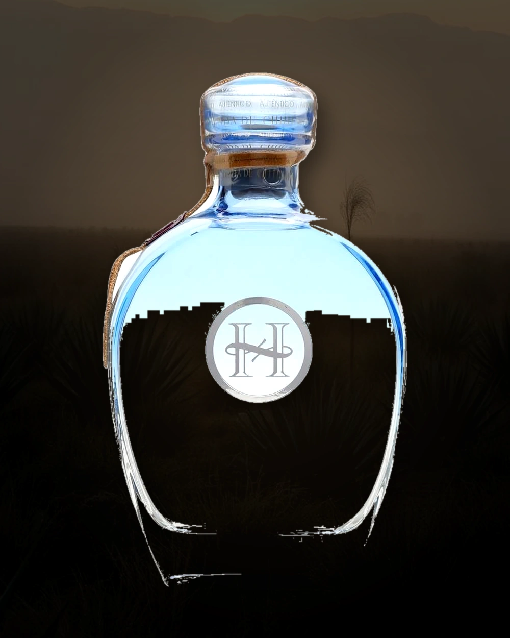 Hacienda de Chihuahua Sotol Platinum bottle