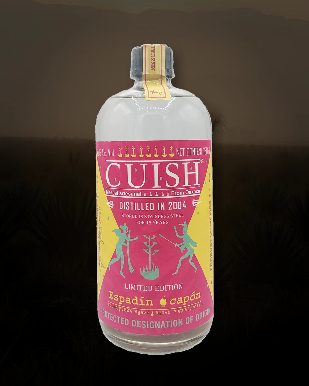Cuish Espadín Capón 2004 bottle