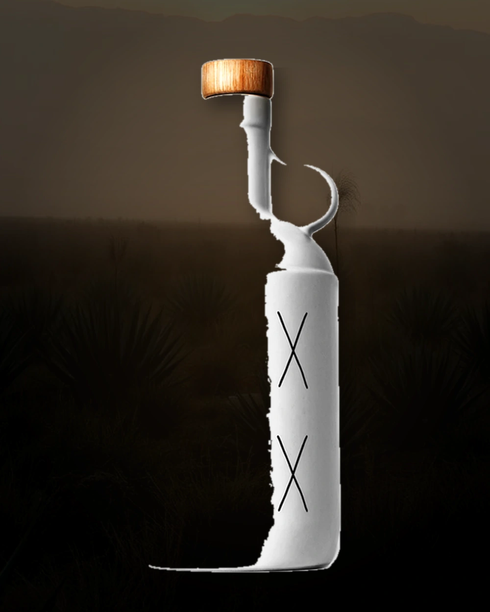 KOKORO Tequila Plata bottle