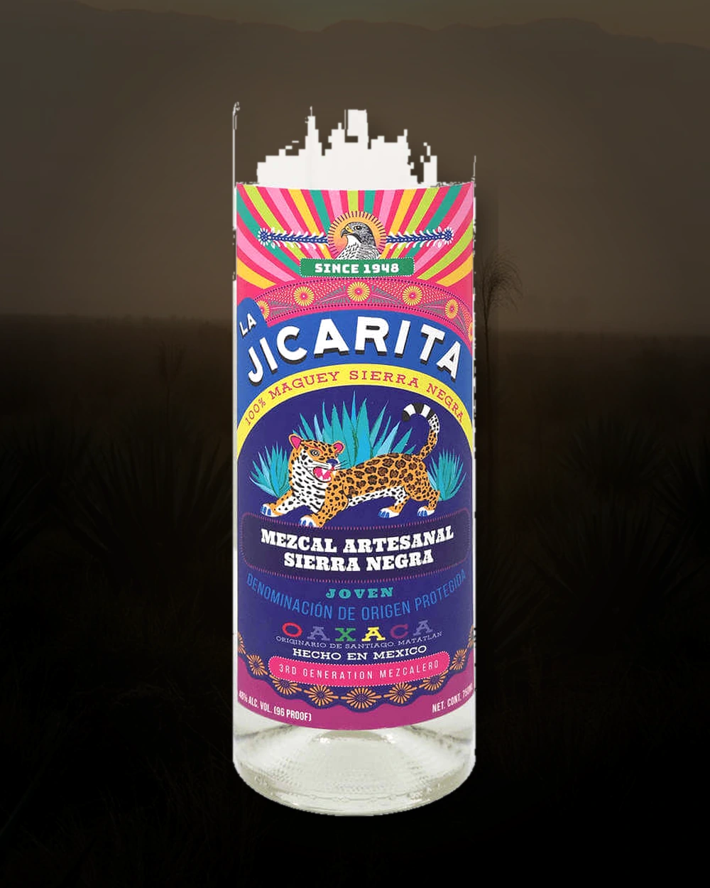 La Jicarita Sierra Negra bottle