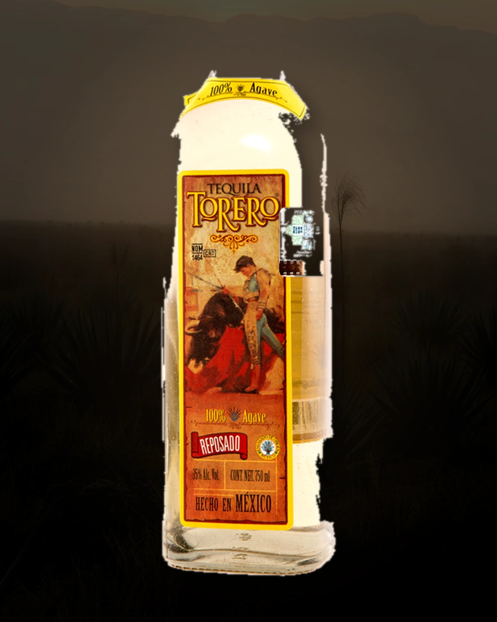 Torero Reposado bottle