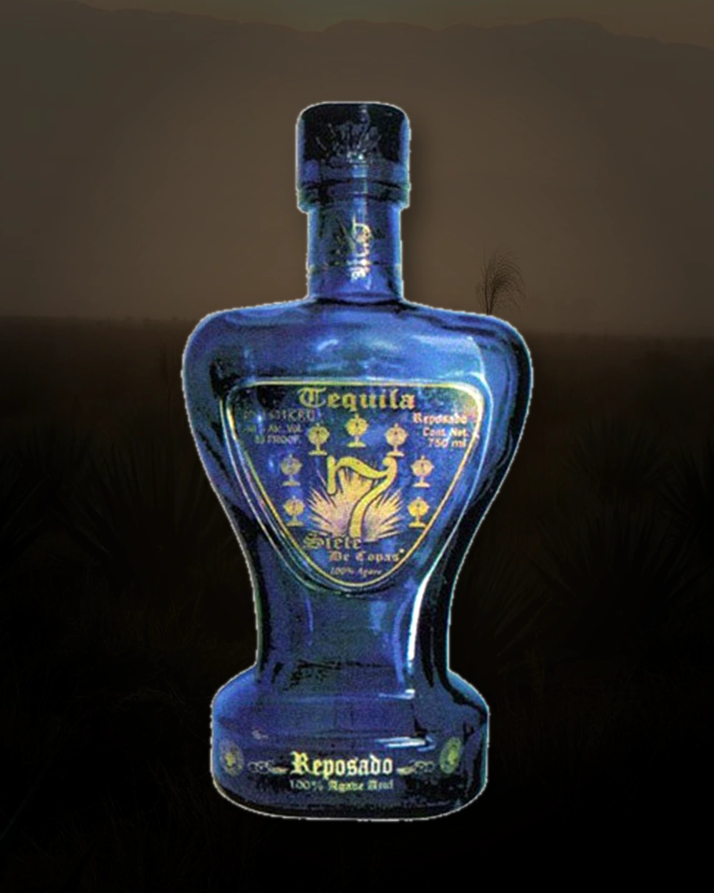 7 Siete de Copas Reposado bottle