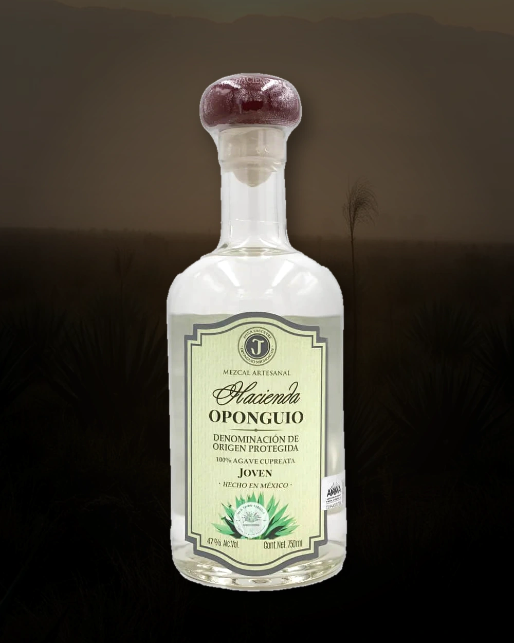 Hacienda Oponguio Cupreata bottle