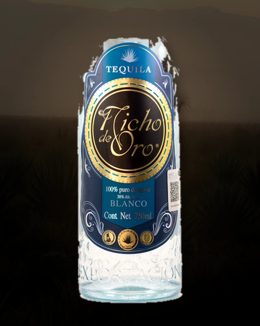 Nicho de Oro Blanco bottle