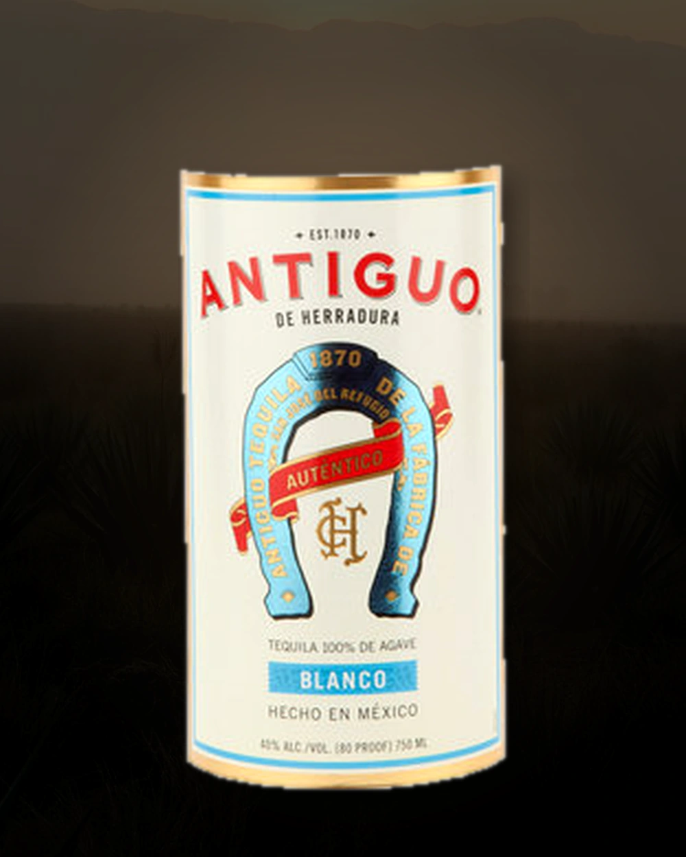 Antiguo de Herradura Blanco bottle