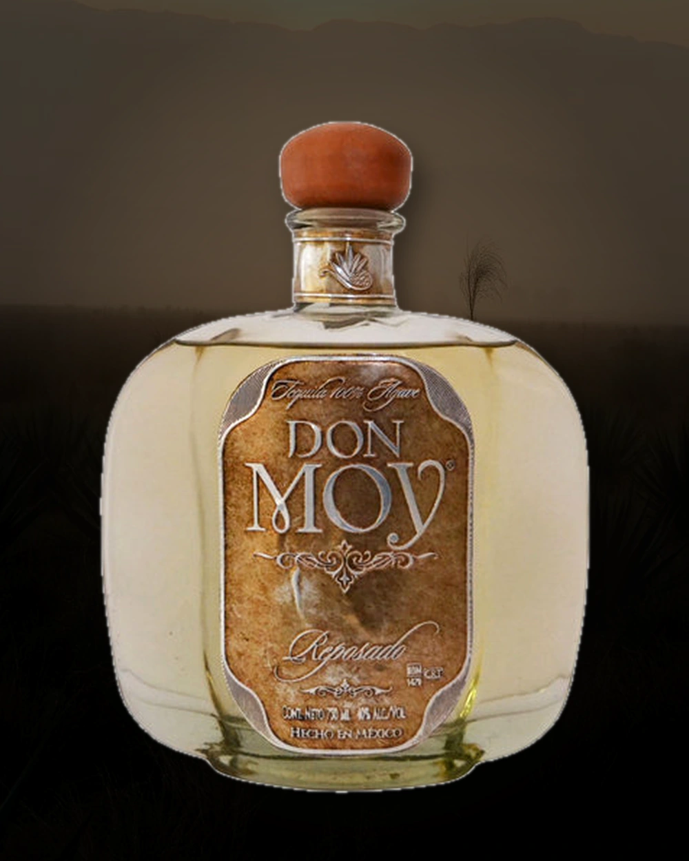 Tequila Don Moy Reposado bottle