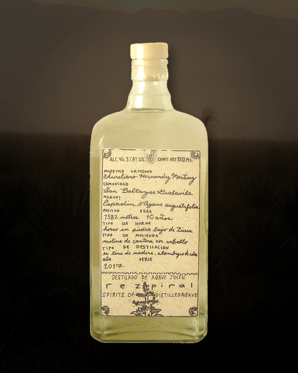Rezpiral Tepextate / Tobaziche – Berta Vasquez bottle