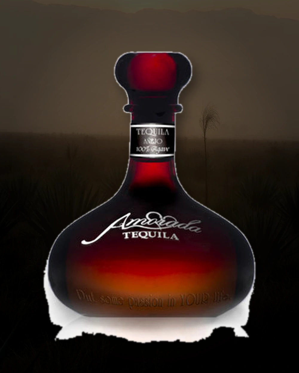 Amorada Tequila Añejo bottle