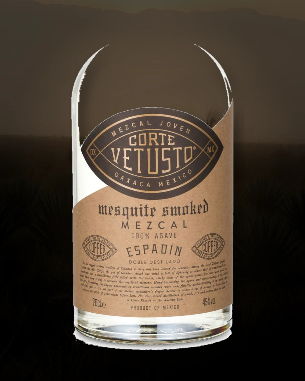 Corte Vetusto Espadin bottle