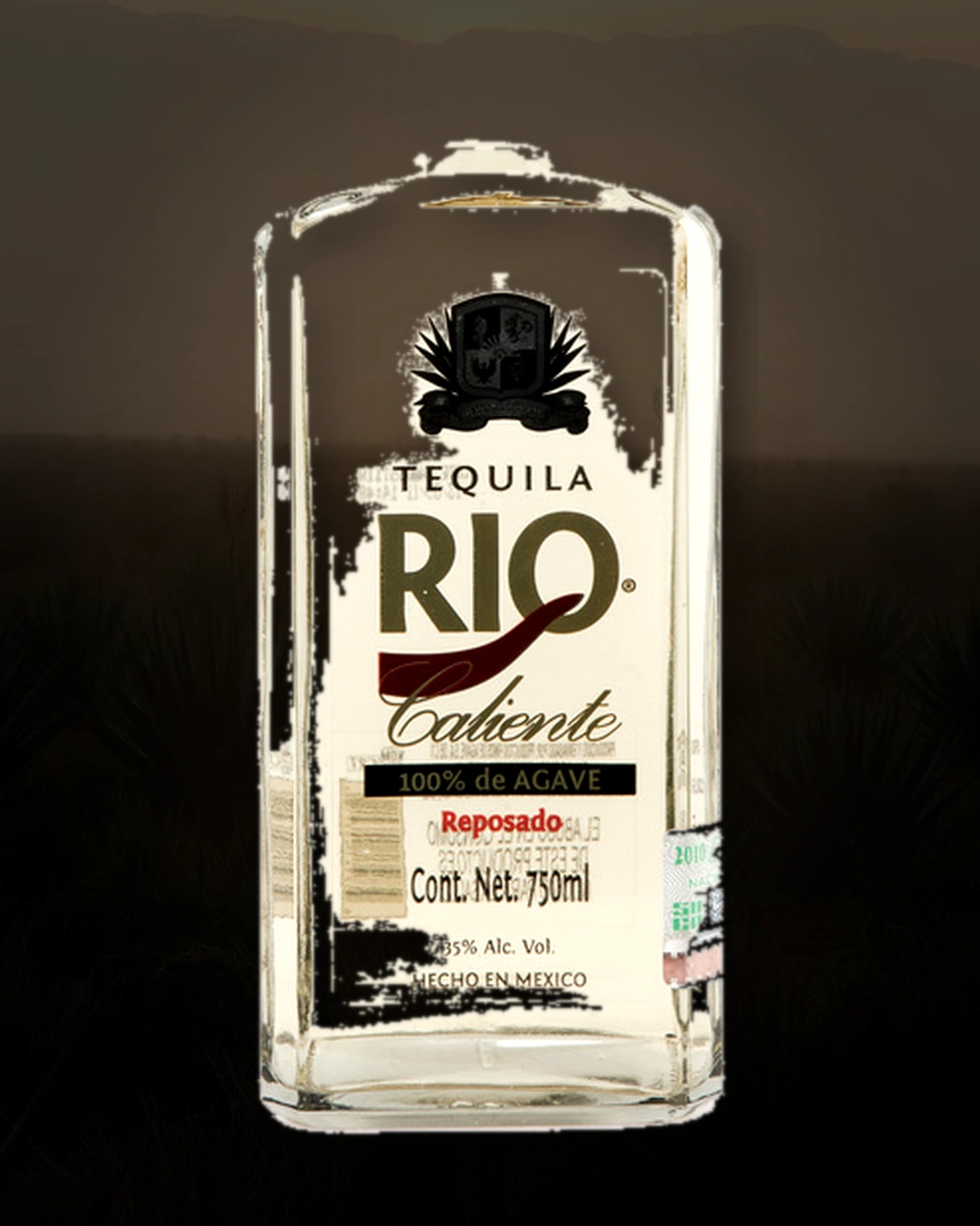 Rio Caliente Reposado bottle
