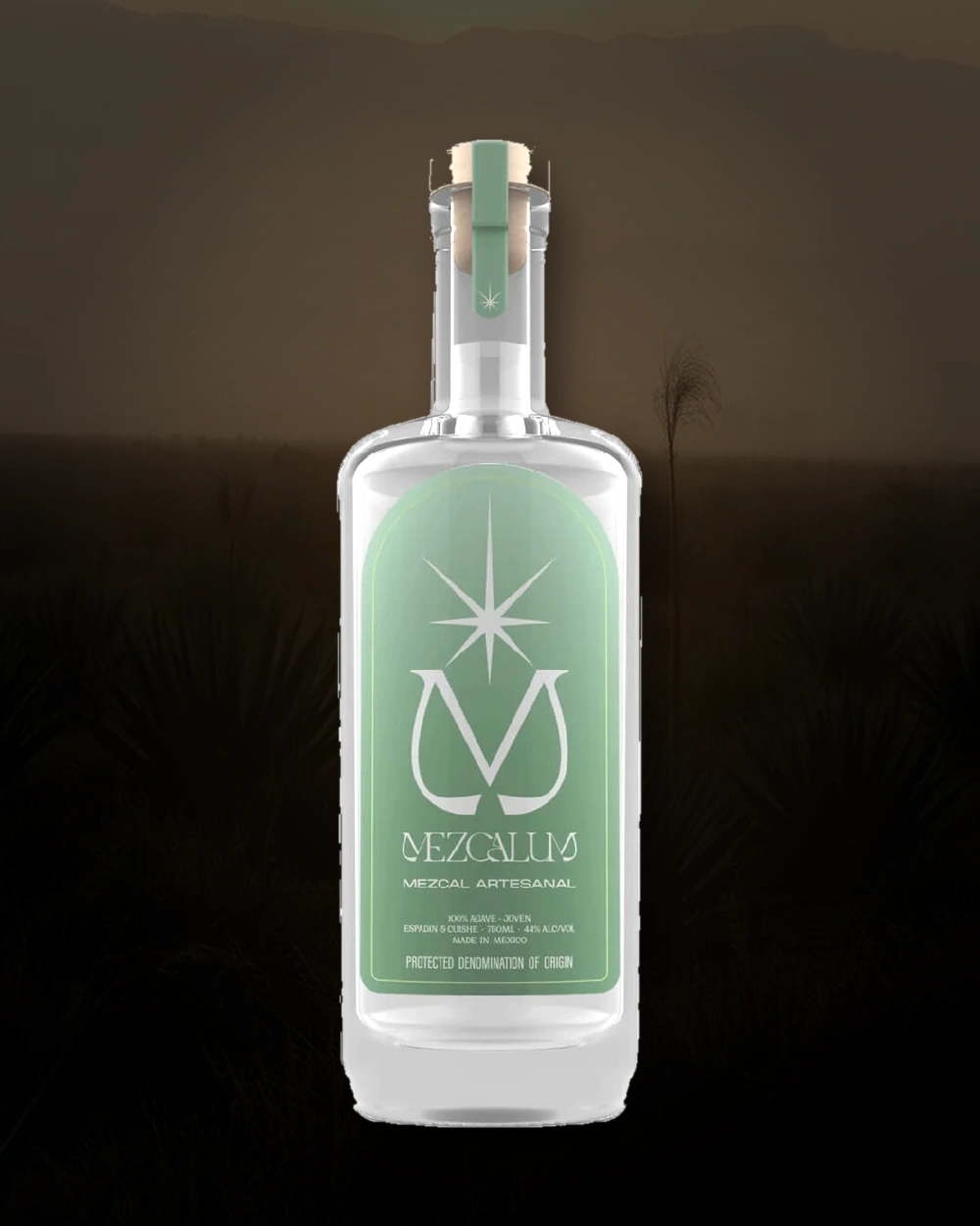 Mezcalum bottle