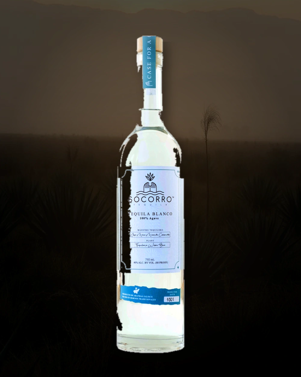 Socorro Tequila Blanco bottle