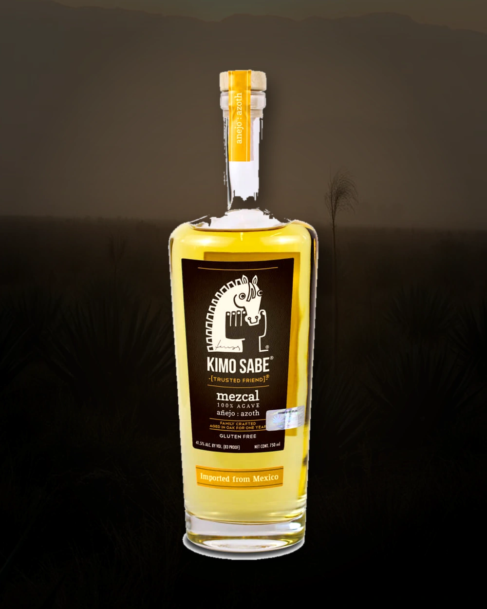 Kimo Sabe Anejo Azoth bottle