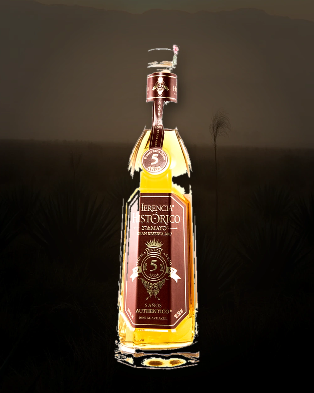 Herencia Histórico 5 Años Extra Añejo bottle