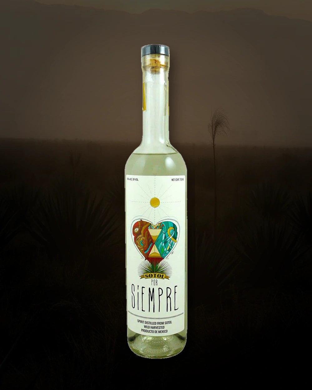 Sotol Por Siempre bottle