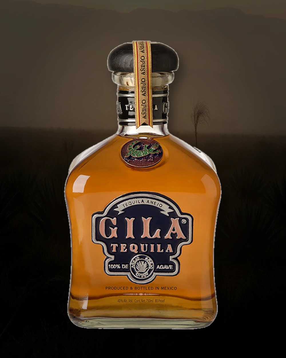 Gila Tequila Añejo bottle