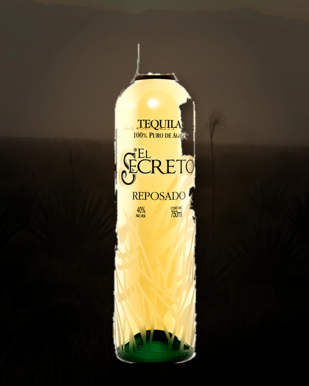 El Secreto Reposado bottle