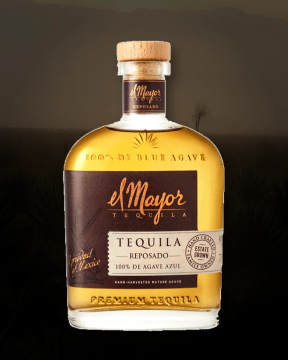 El Mayor Reposado bottle