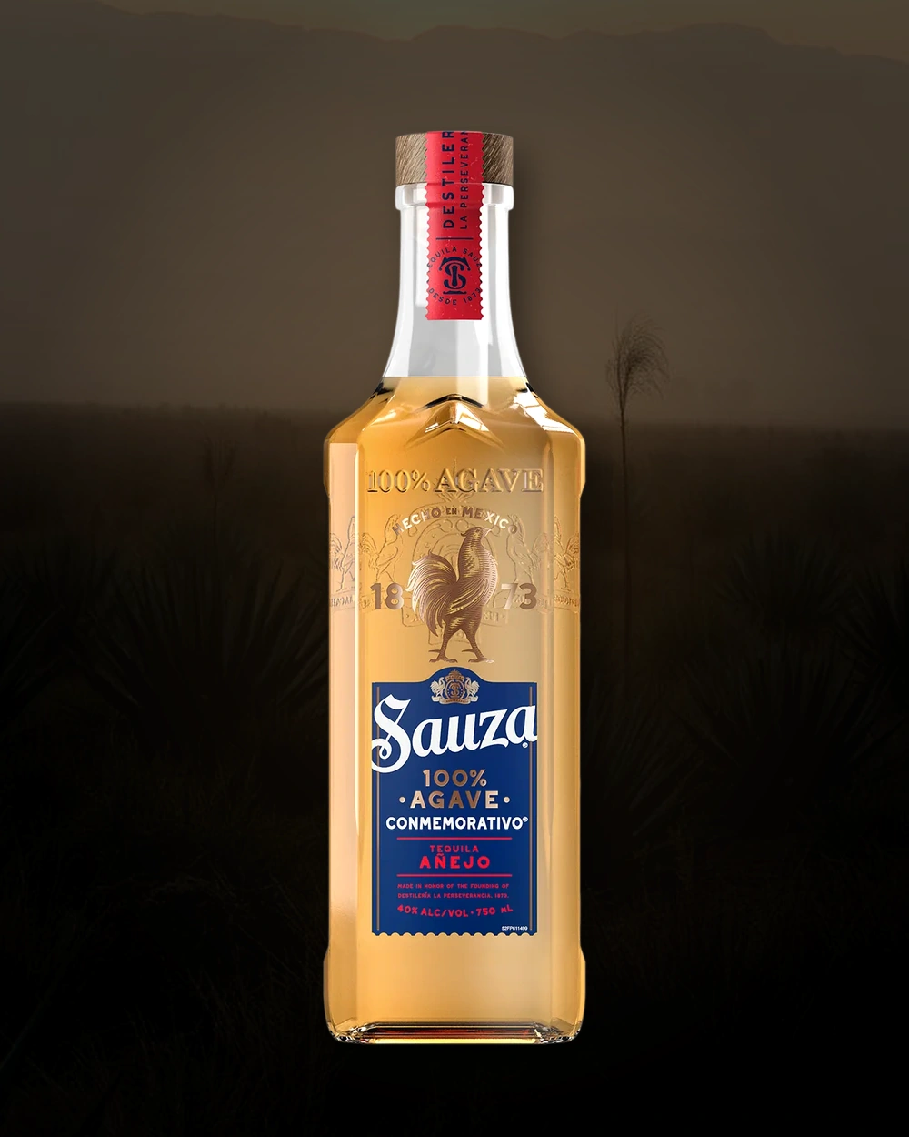 Sauza Hacienda Añejo bottle
