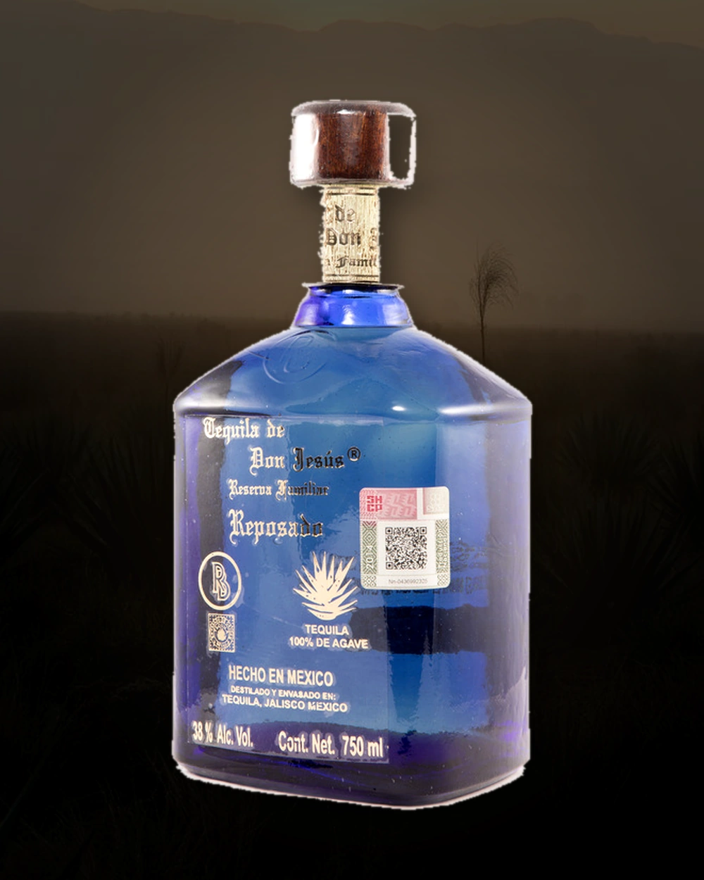 Tequila de Don Jesús Reserva Familiar Reposado bottle