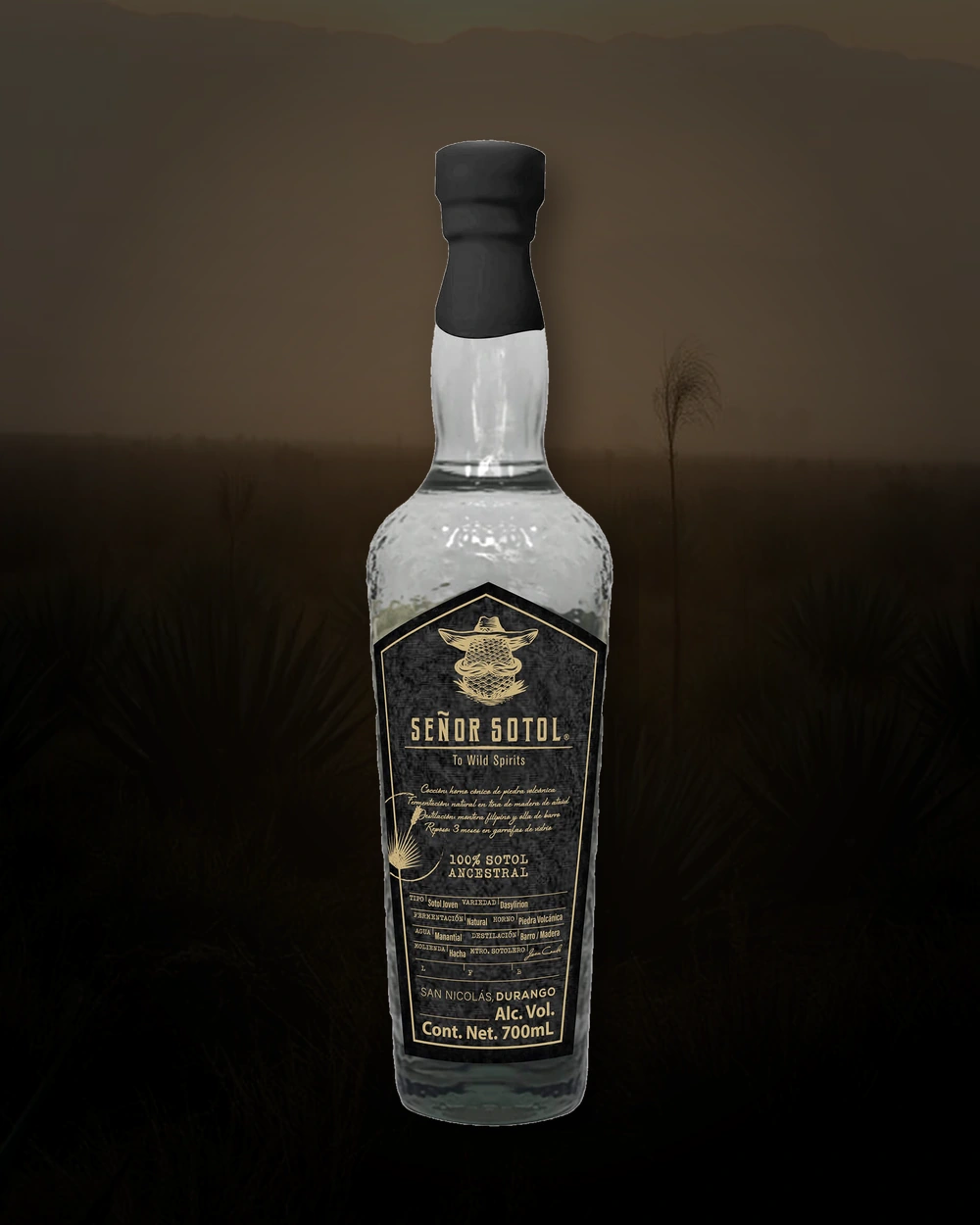 Señor Sotol Ancestral bottle
