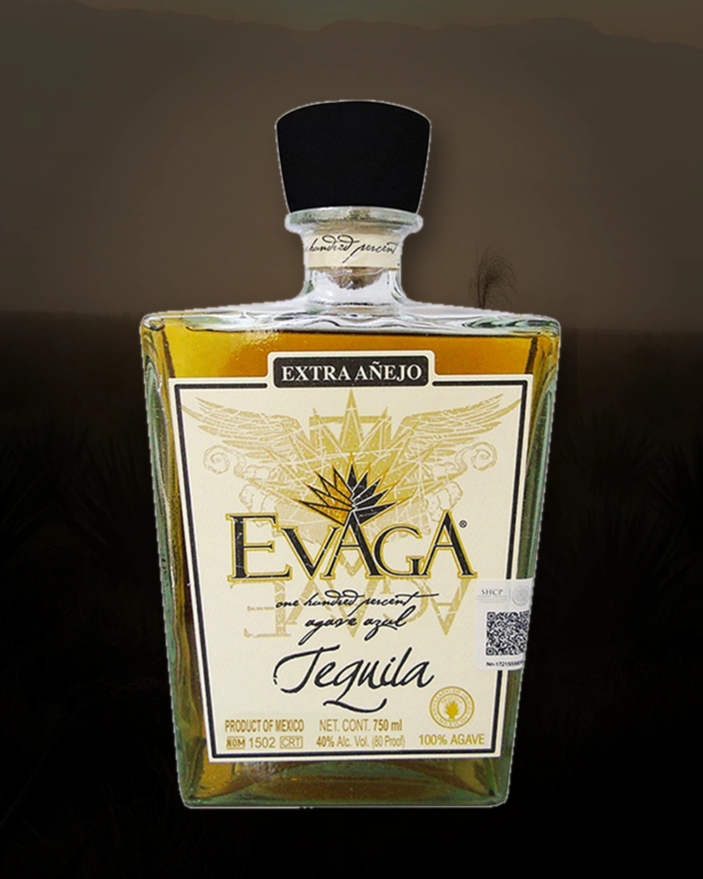 Evaga Extra Añejo bottle