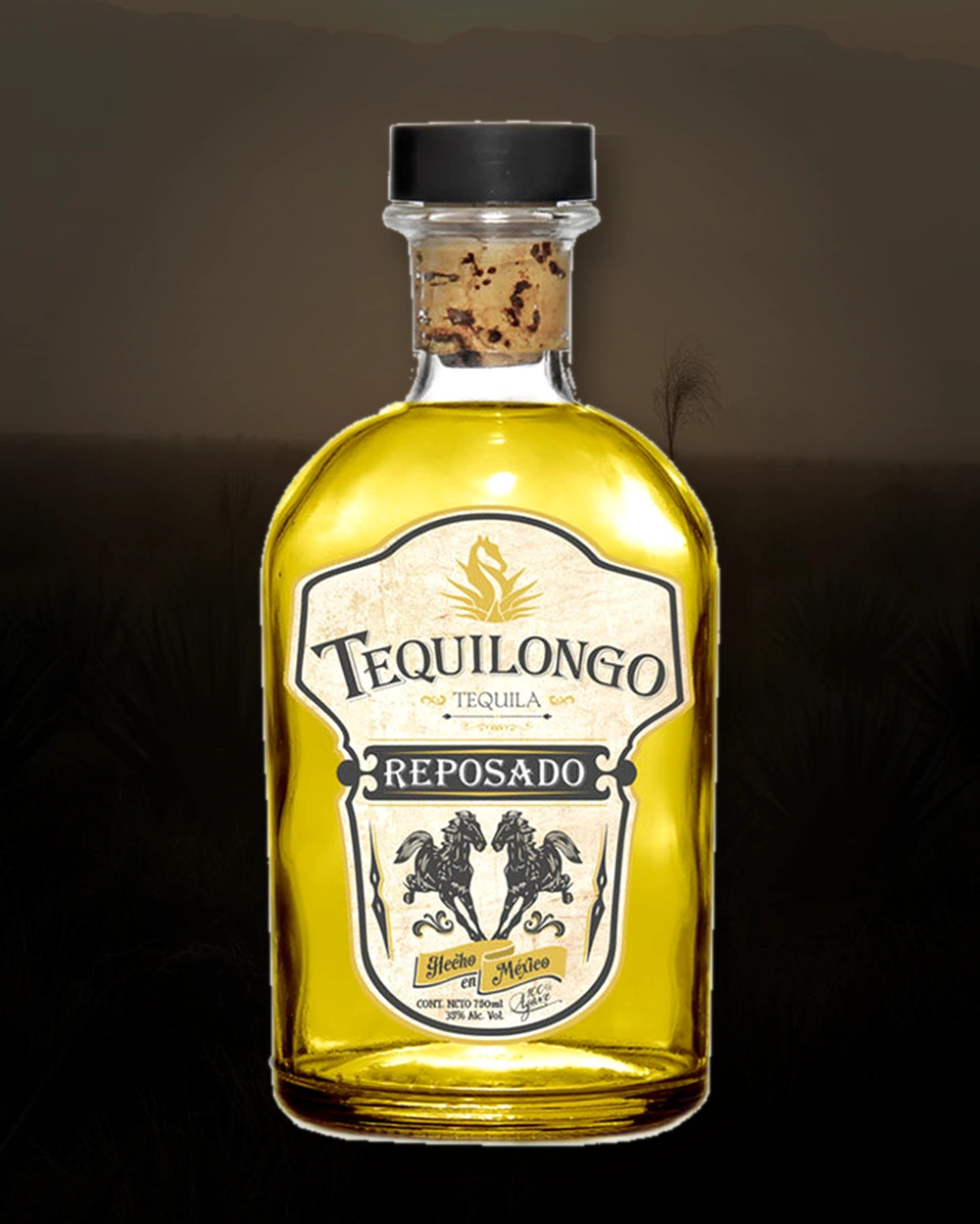 Tequilongo Reposado bottle