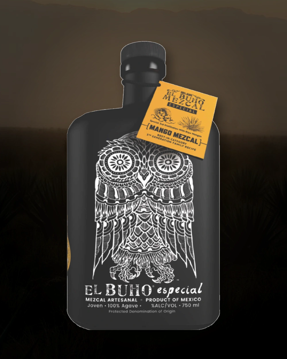 El Buho Especial Mango bottle