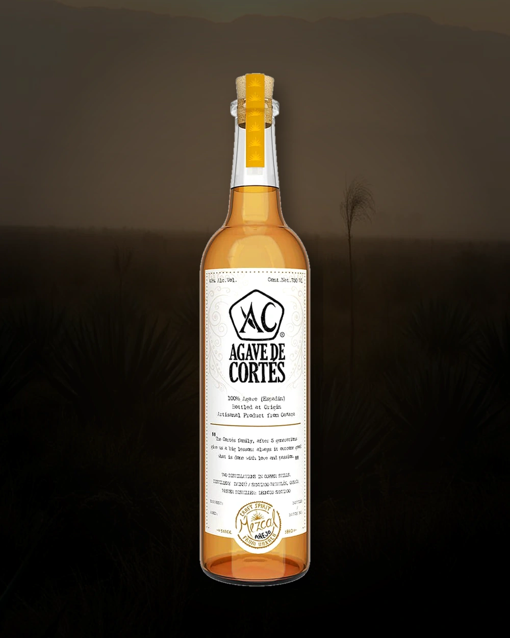 Agave de Cortes Reposado bottle
