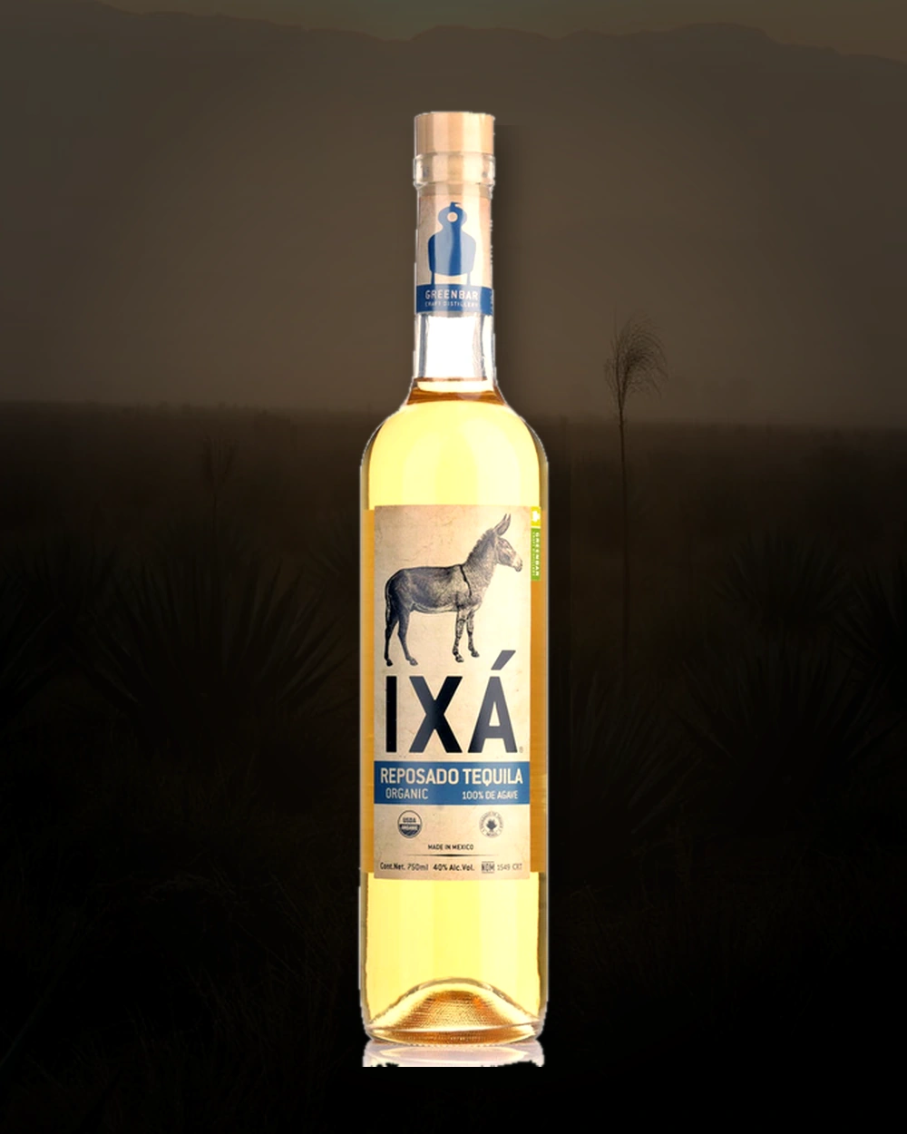 IXA Reposado bottle